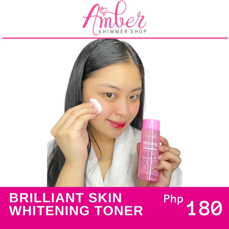 Brilliant Skin Whitening Facial Toner 120mL (NEW) Shopee Philippines
