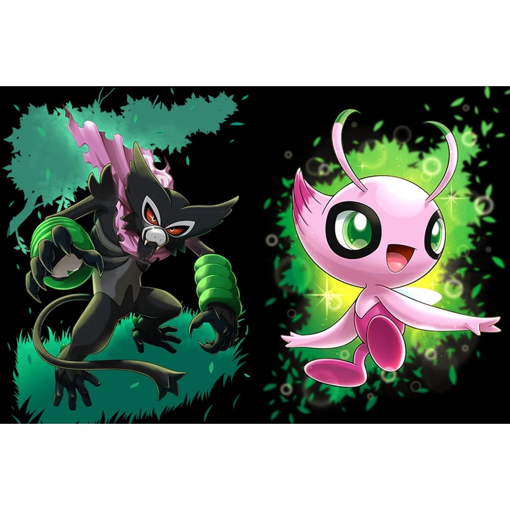 Pokemon Event Distribution Dada Zarude And Shiny Celebi Shopee Philippines 9667