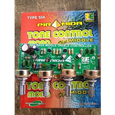Mono middle transistor tone control Kit | Shopee Philippines