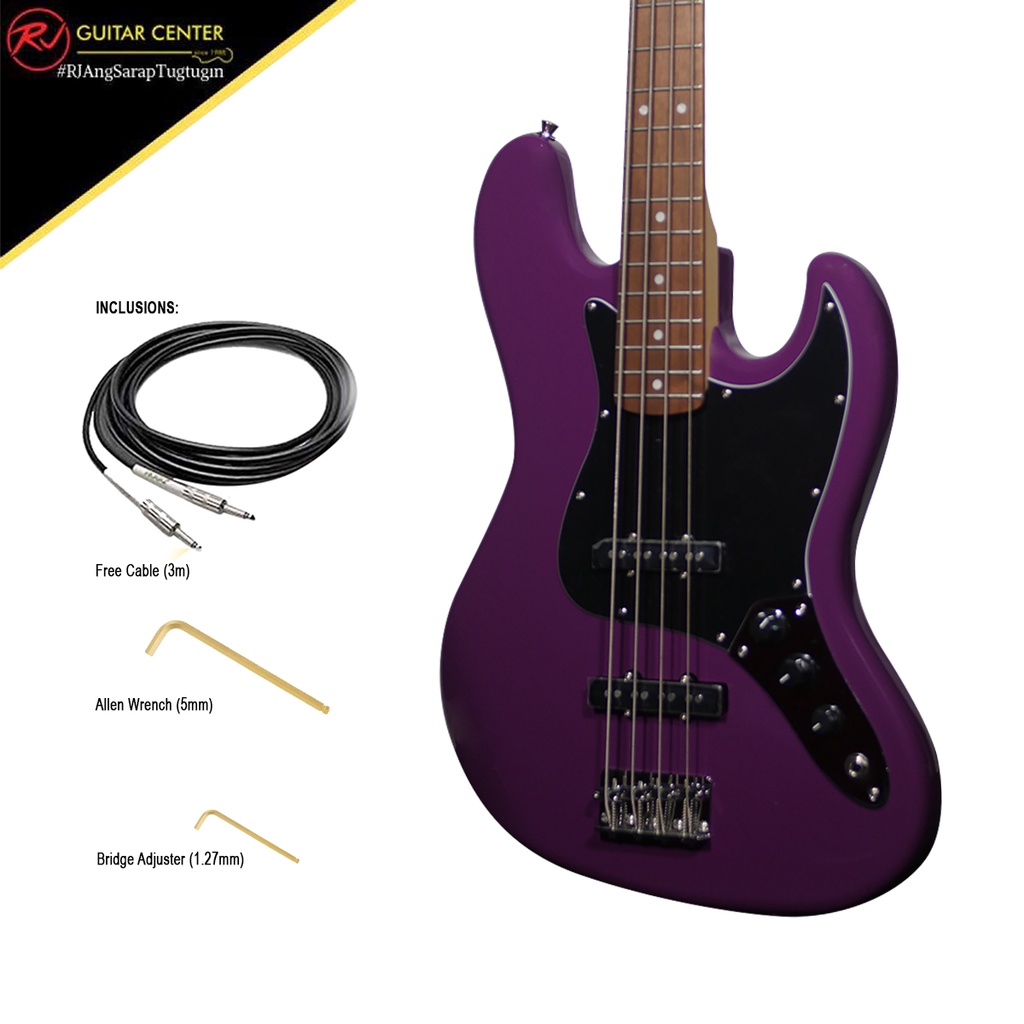 RJ Gigline Bass Guitar Jazzcaster (Jazz Bass) Shopee Philippines