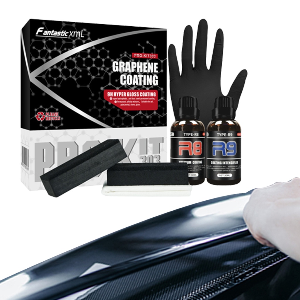┋30ml Graphene Nanos Coating Spray Kit Car Ceramic Coating Polishing