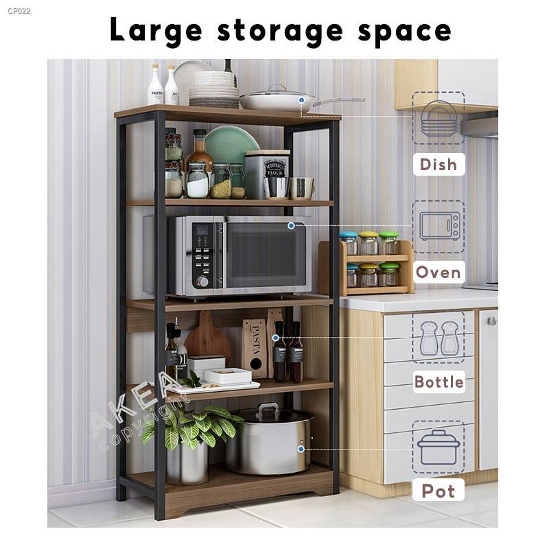 Sleepwear & Pajamas[Stainless] 5 Layer Kitchen Rack Display Rack Shelf