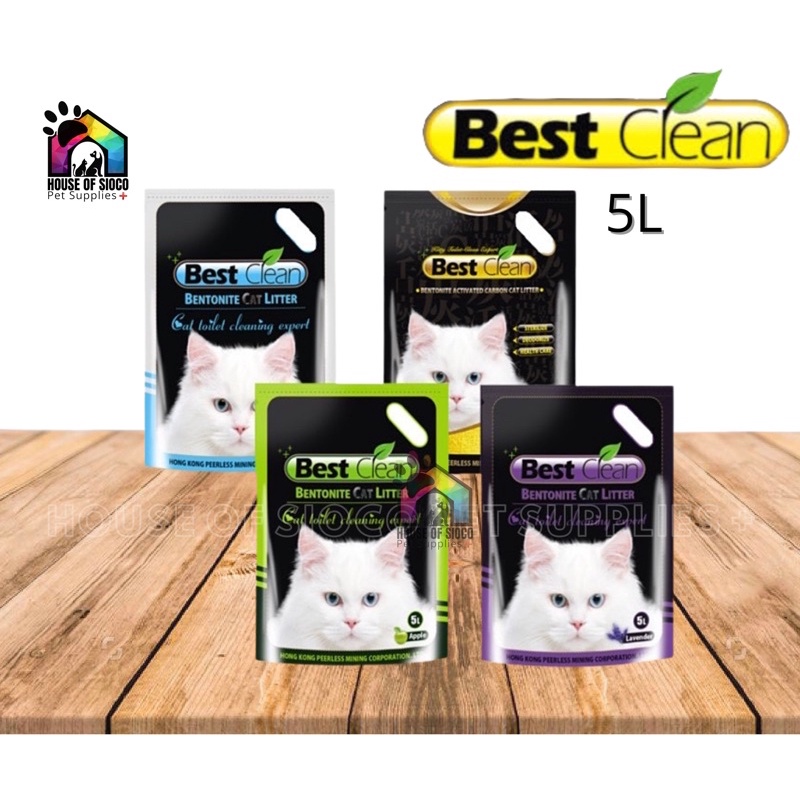 Best Clean Bentonite Cat Litter 5L Shopee Philippines