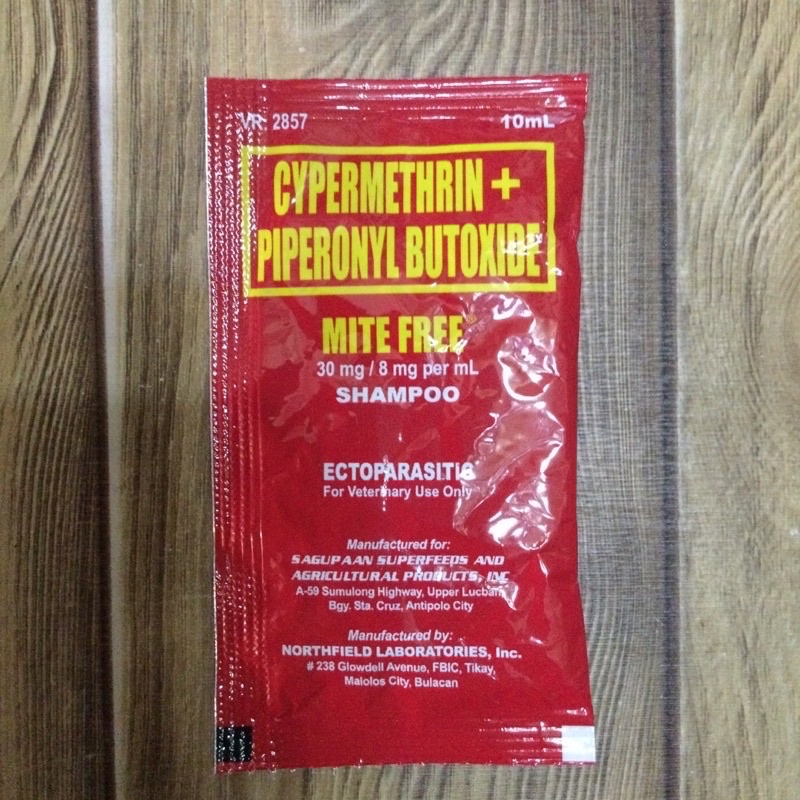 Mite Free Shampoo FOR BIRDS COCKS HENS AND CHICKENS 10 mL (PER PIECE