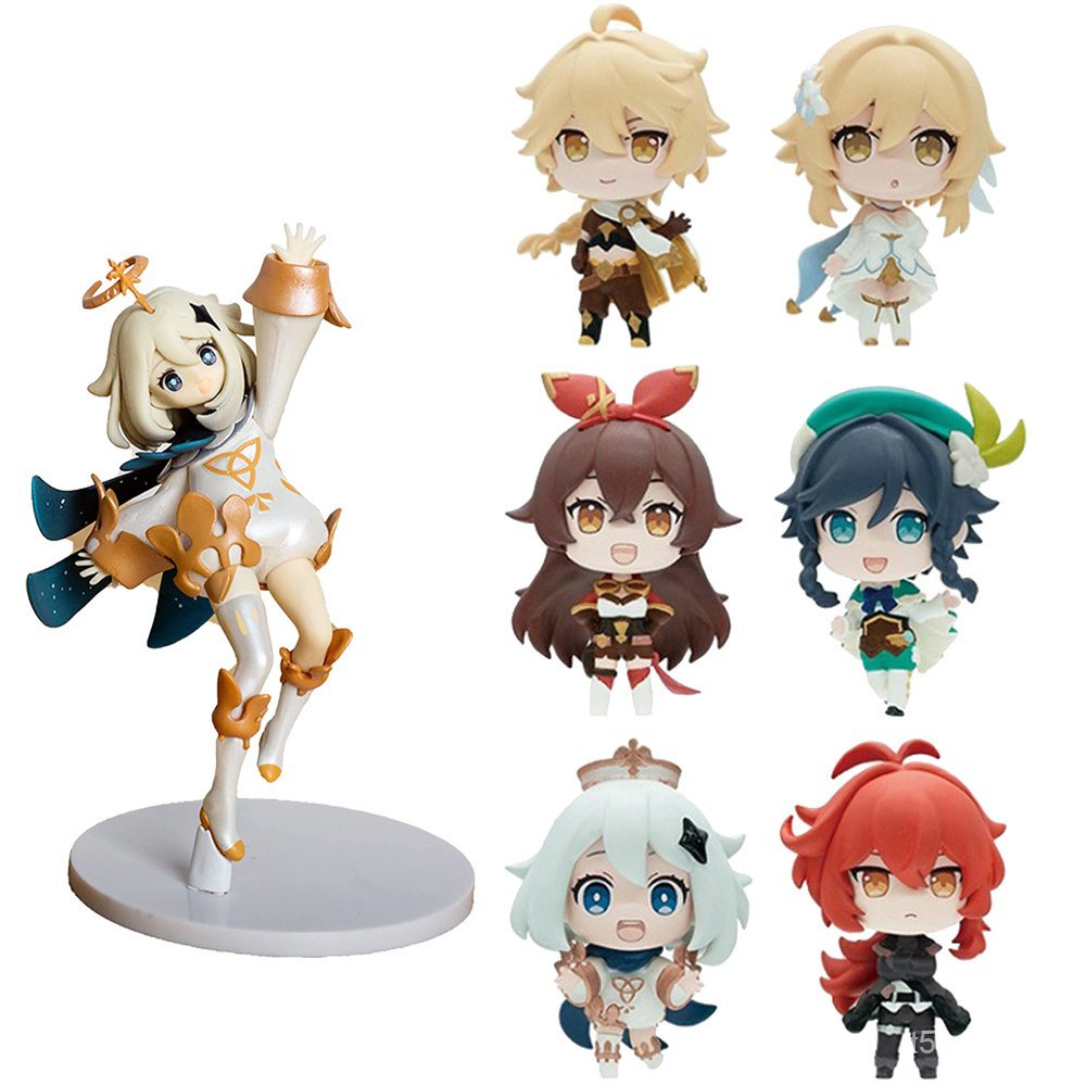 Genshin Impact Paimon Anime Figure Paimon Action Figure Genshin Impact ...