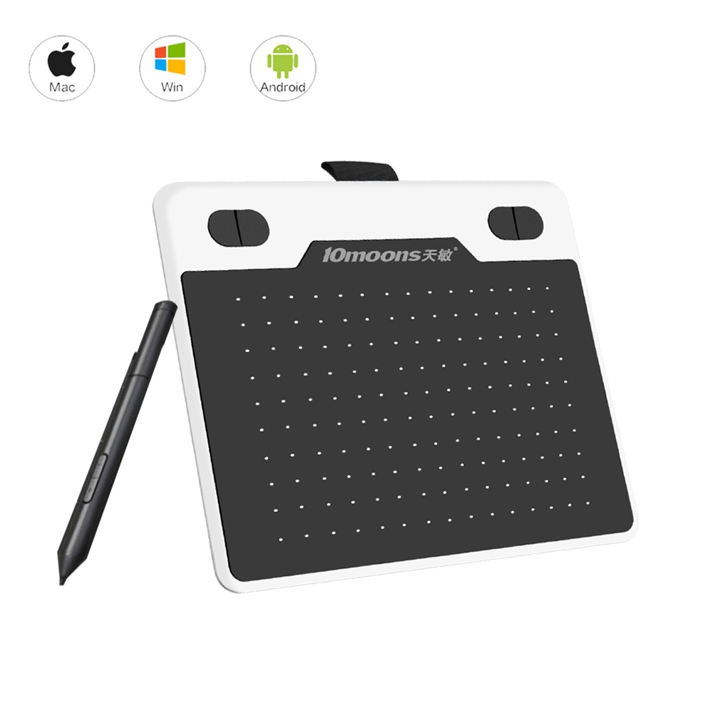 10moons Graphics Tablet T503 Drawing Tablet With Stylus Pen Writing Tablet For Android/windows