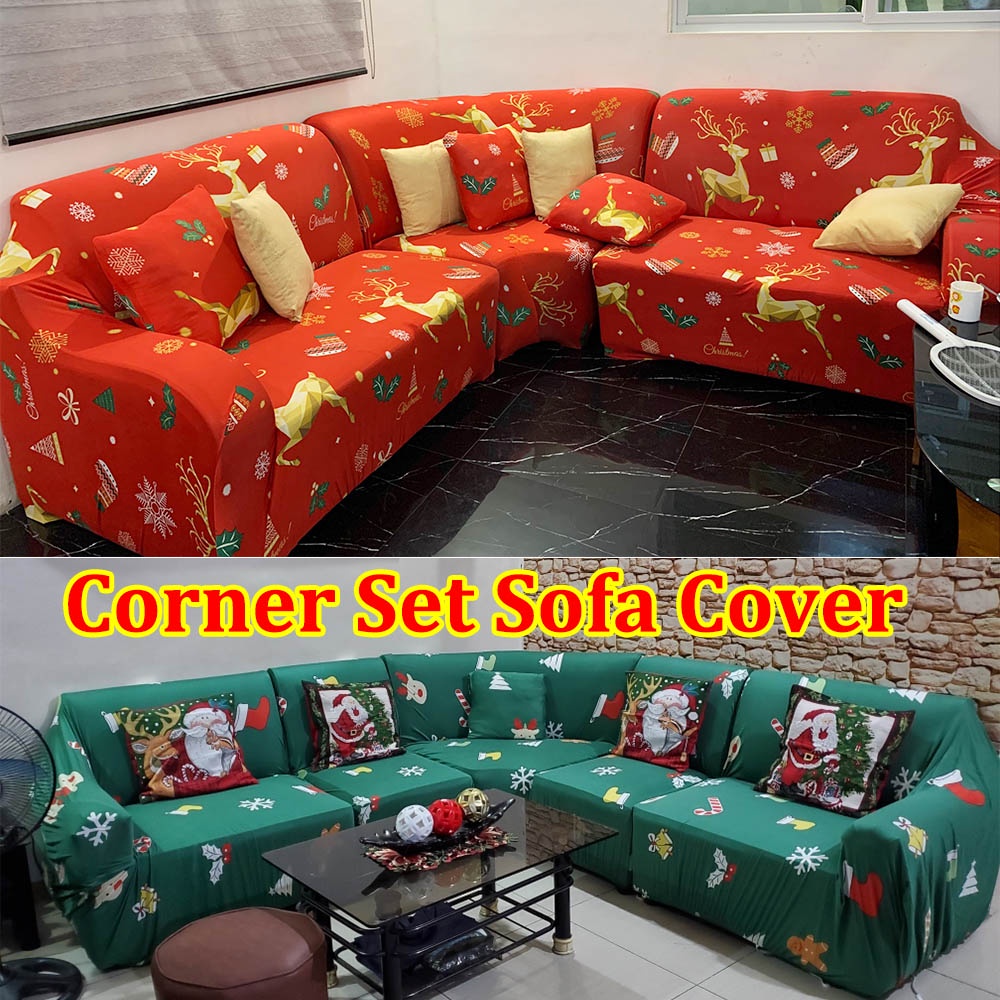 Corner Set Cover Sofa Furniture Covers Home Appliance Corner Sofa Cover