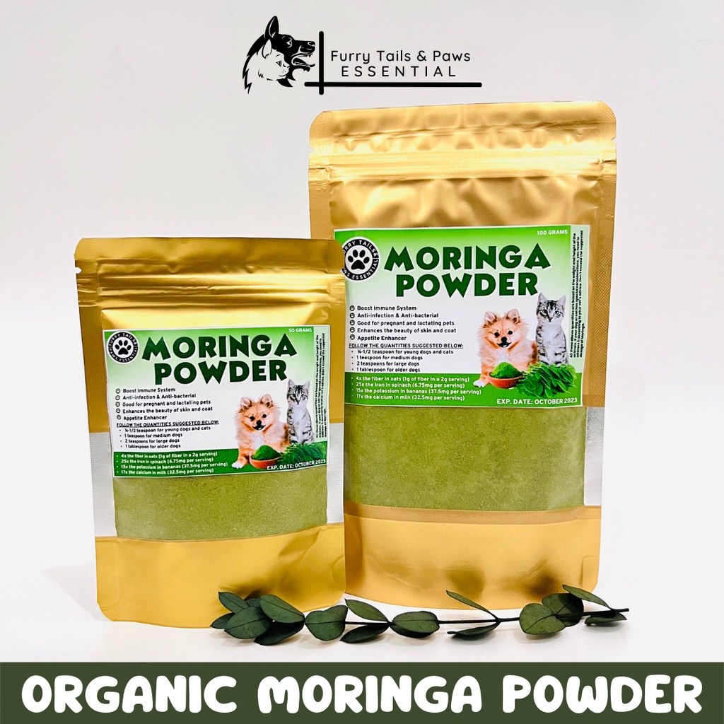 Moringa Organic Powder (BEST PET FOOD SUPPLEMENT) Shopee Philippines
