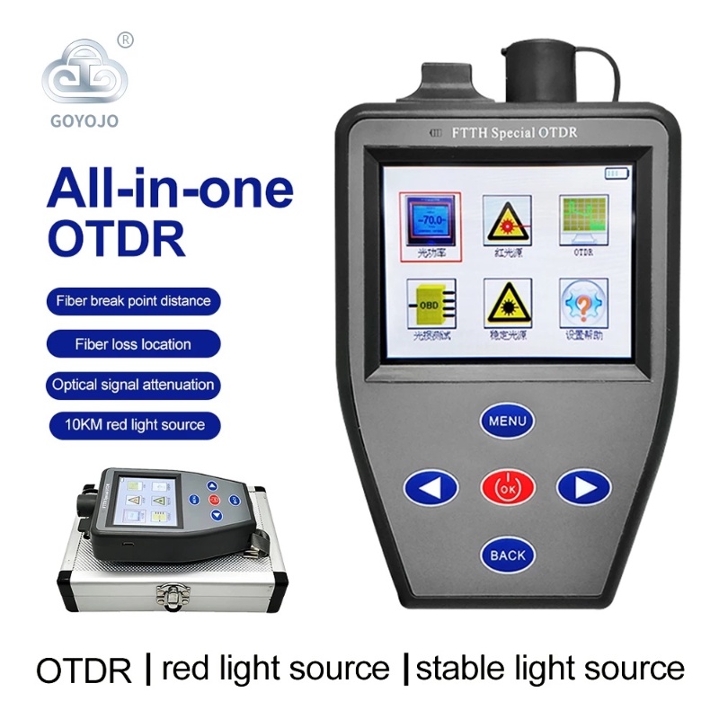 OTDR Fiber Optic Tester Fault Breakpoint Finder Optical Time Domain ...