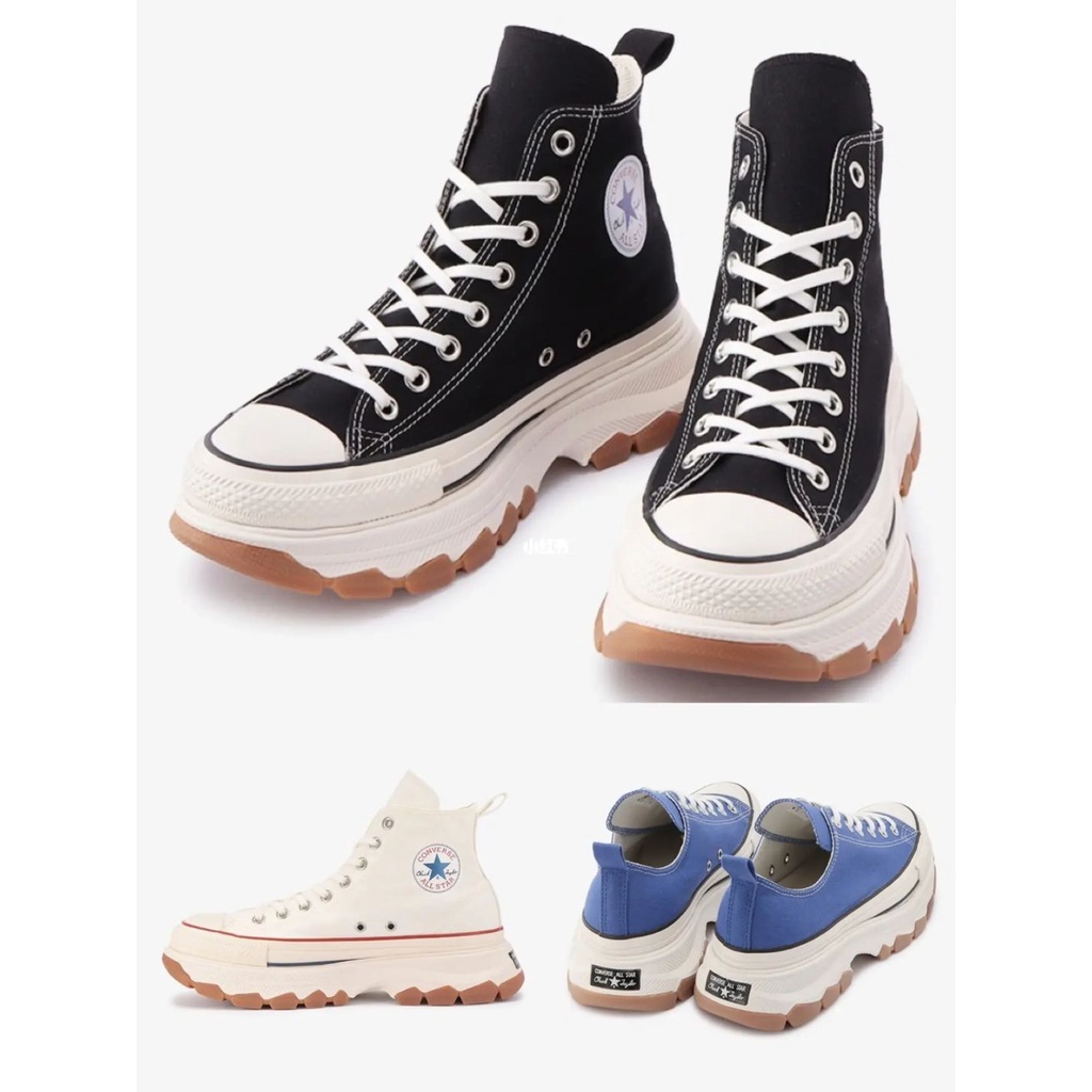 Converse All Star 100th Anniversary Japan limited thick bottom retro high and low cut model heightening casual canvas shoes for men and women recommended versatile B49 Shopee Philippines