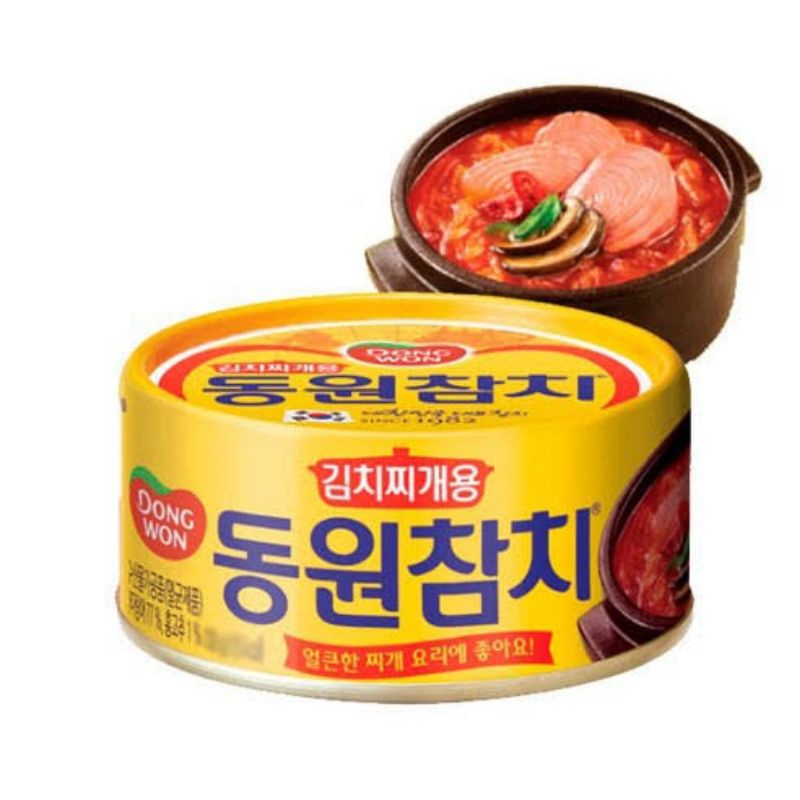 Spicy Tuna 100g (Korean Dongwon Tuna for Kimchi Stew in can) Shopee Philippines