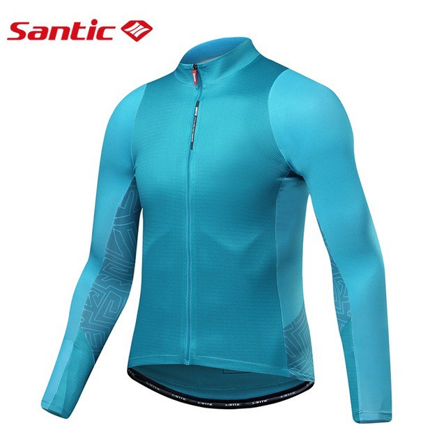 New Limited Sale Santic Men Cycling Jersey Long Sleeves Fit Comfortable Sun protective Road Bike Tops MTB Jersey Jerseys Shopee Philippines