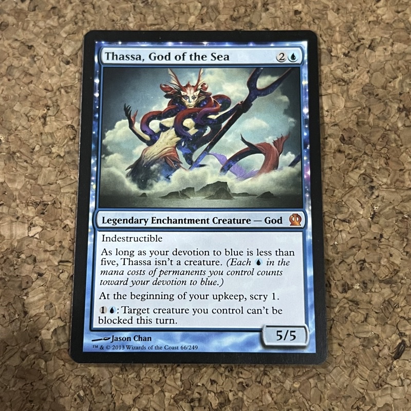 THASSA, GOD OF THE SEA | GOD | THEROS | BLUE | MTG MAGIC THE GATHERING ...