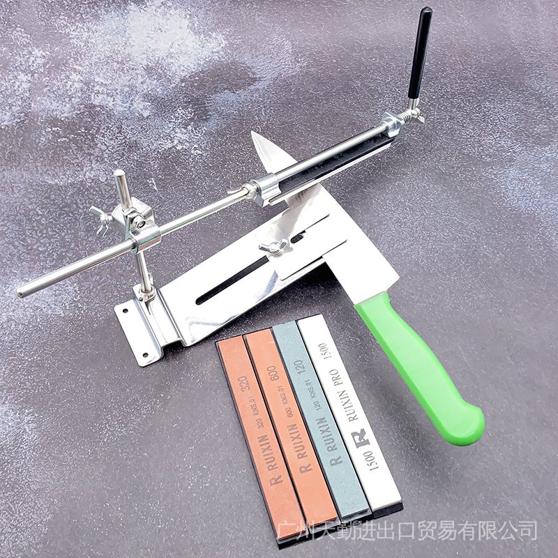 Professional Fixed angle knife sharpener 320 grit sharpening stone blade apex sharp kitchen bar