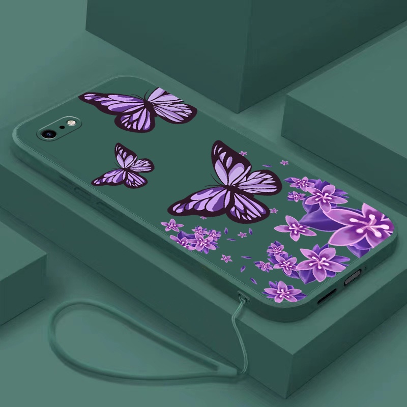 Tpu Purple Butterfly for iPhone iPhone 6s iPhone iPhone - Main Image