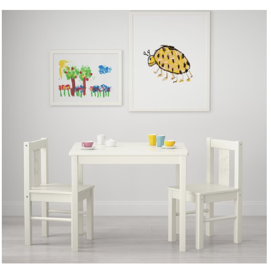 Home Transition Ikea Kritter Children's Table and Chair Shopee