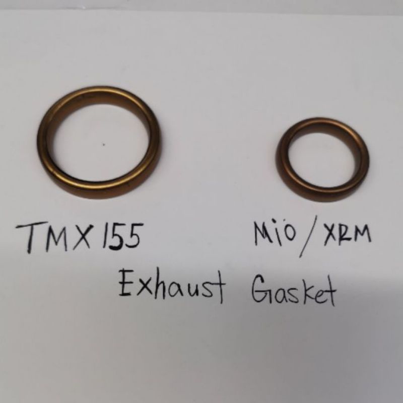 Caltric Exhaust Pipe Gasket For Yamaha Apex GT RX10GT 2006-2010 - Graphite
