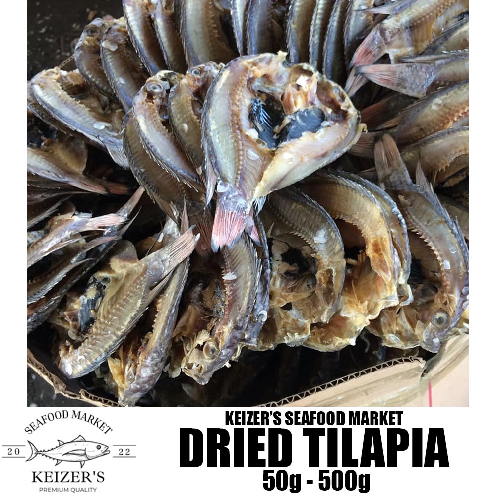 Keizer's Seafood Market Dried Tilapia 50g 100g 250g 500g fresh from ...