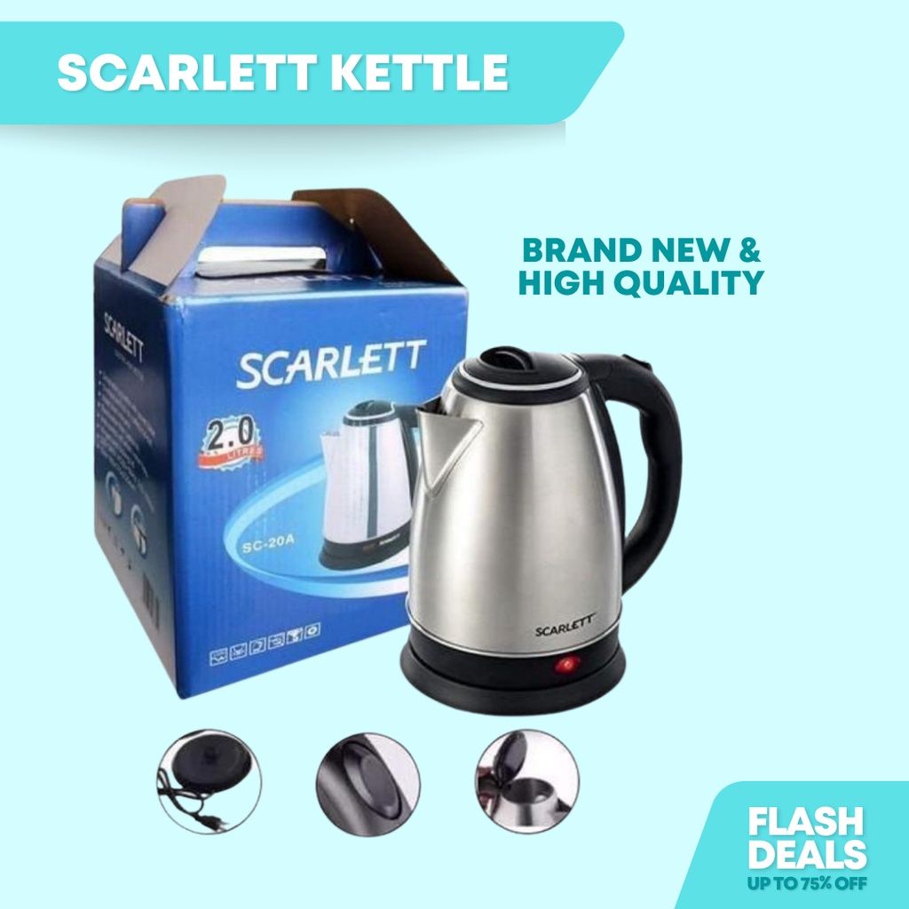 Scarlett retailer kettle