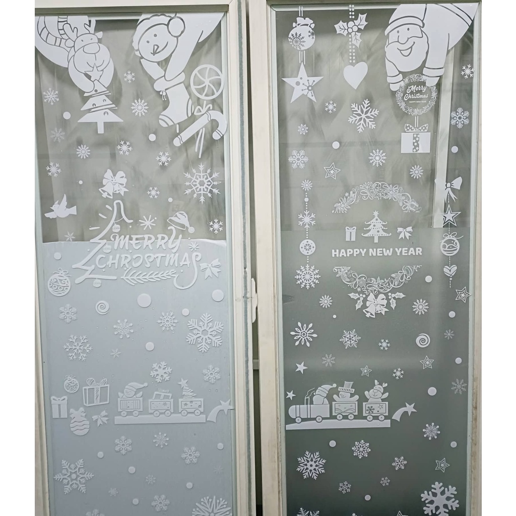 JTS CHRISTMAS WALL & WINDOW DECORATION Shopee Philippines