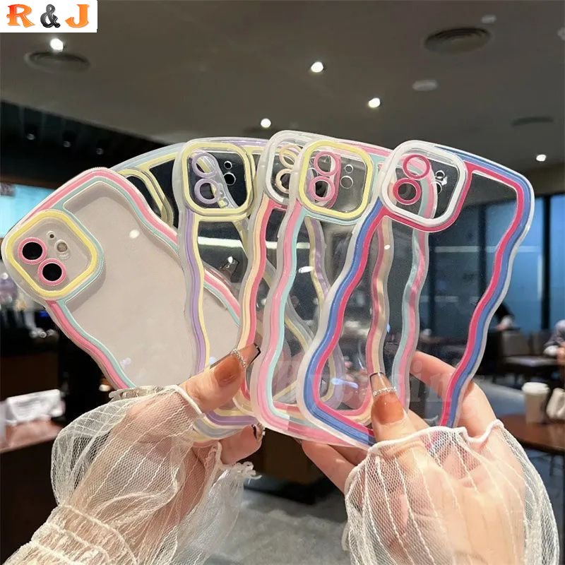 Soft Wavy Edge Casing Samsung A05 A05S A24 A14 5G A04s A04 A04e A13 A12 ...