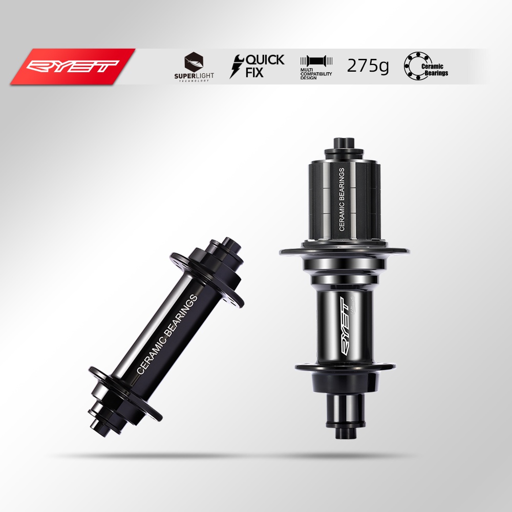 2022 RYET Ceramic Bearings Road Bike Hub 6 Pawls Superlight Hub 275g J