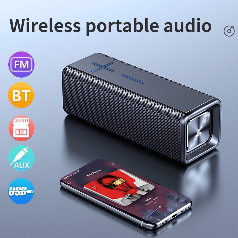 Mini Portable Bluetooth Speaker Super Bass Stereo Loud Speaker Hands ...