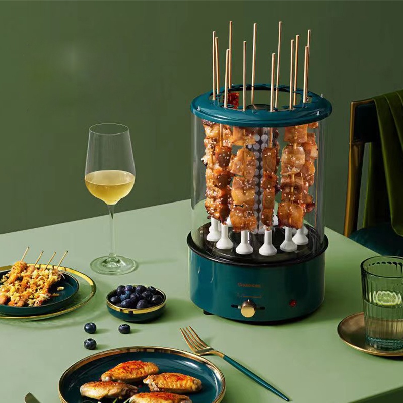 Electric Barbecue Grill Skewer Machine Bbq Skewers Oven Automatic