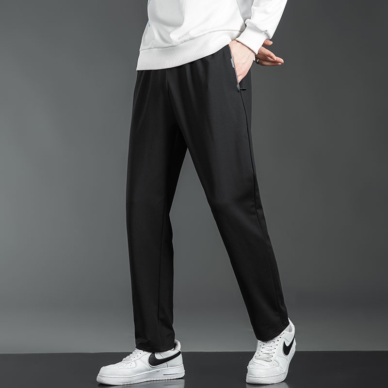 Men's Pants Casual Pants For Men Jogger Sweats Korean Plain Cotton ...