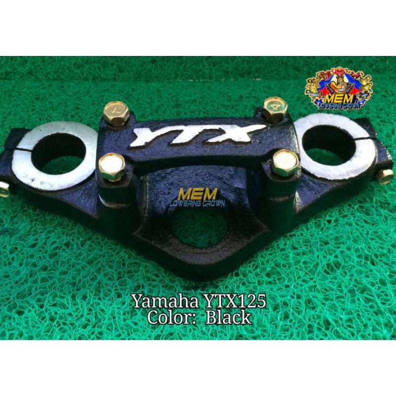 Yamaha YTX 125 lowering crown butterfly | Shopee Philippines