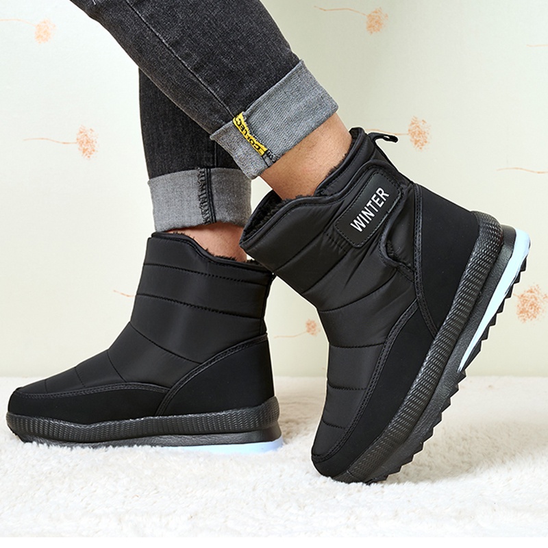 ERICAT Big Size Snow Boots – Waterproof Hiking Boots For Men & Women, Non-Slip Winter Shoes