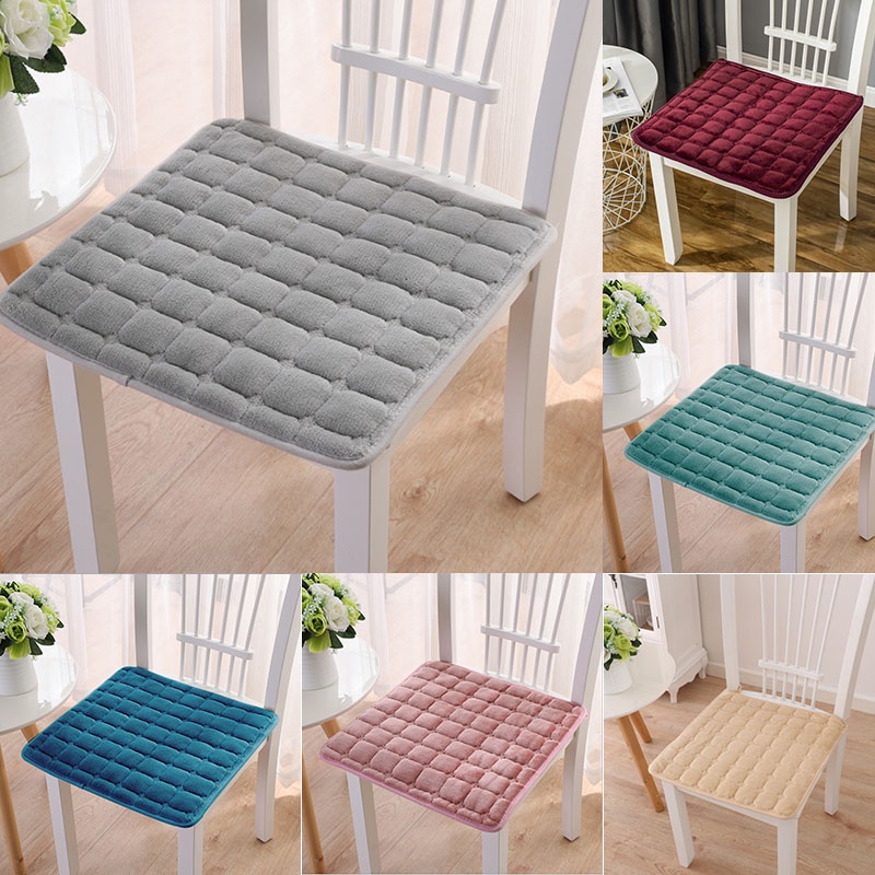 Square Furniture Chair Cushions Pad Chair Seat Pad NonSlip Dining