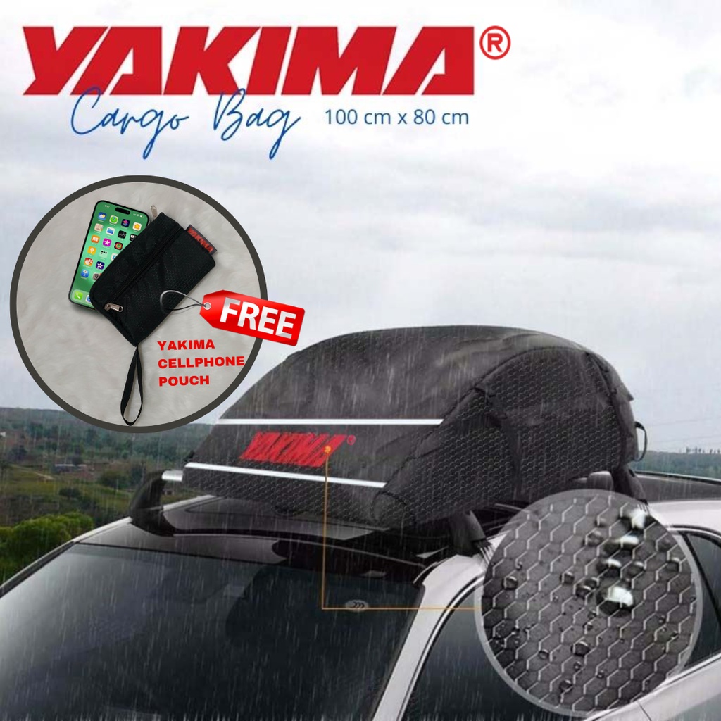 Yakima Cargo Bag Carrier Bag Roof rack Bag 100 cm x 80 cm with freebies
