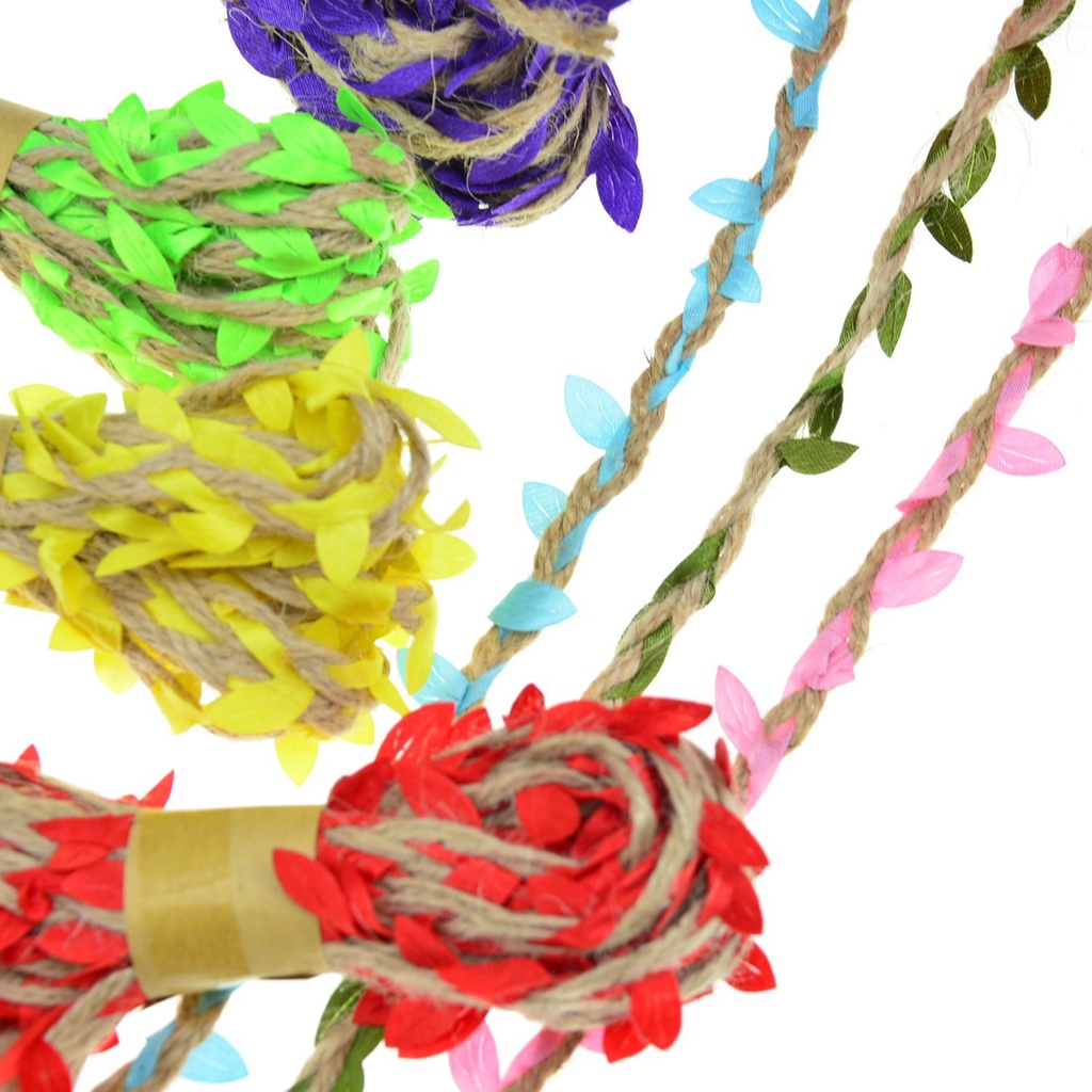 Sen hemp rope DIY simulation hemp rope cane leaf kindergarten hand tie ...
