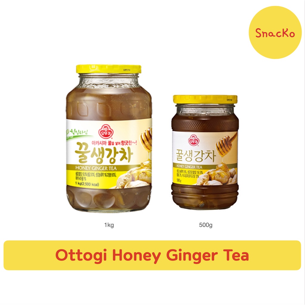 Ottogi Honey Citron Ginger Tea 500g/ 1kg Shopee Philippines