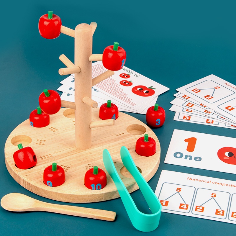 JLT Apple Tree Digital Wooden Toy | Shopee Philippines
