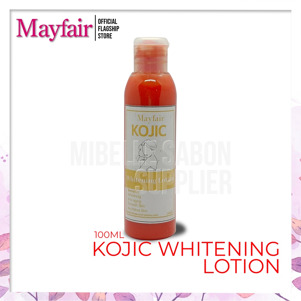 Kojic Whitening Lotion Original By Mayfair 100ml Lightning Smoother Age