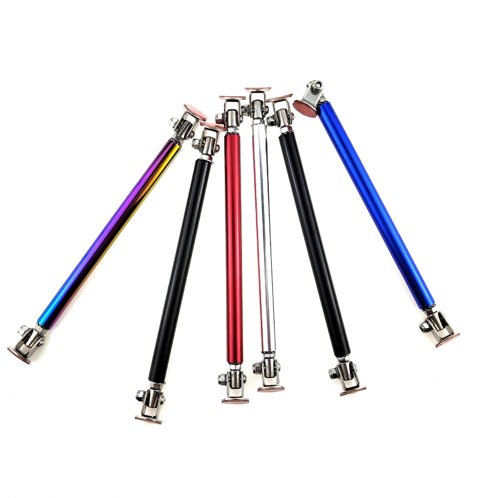 2PCS Universal Front Rear Bumper Lip Adjustable Bumper Splitter ...