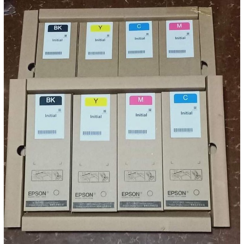 Original Epson Pigment Ink Black, Magenta, Cyan, Yellow Ink Pack for WF ...