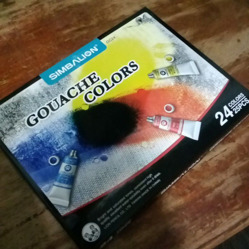 Simbalion Gouache colors | Shopee Philippines