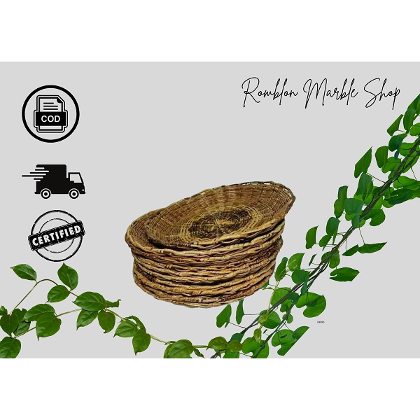 REUSABLE NATIVE NITO PLATES PICNIC /PARTY PLATO MADE IN ROMBLON