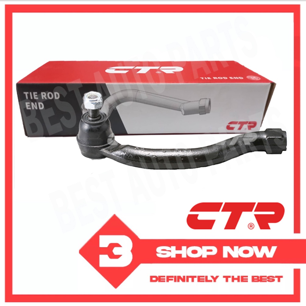 Front Outer Tie Rod End Kit (Left & Right) For Honda Civic 01-05 & CR-V 02-06 | PartsW