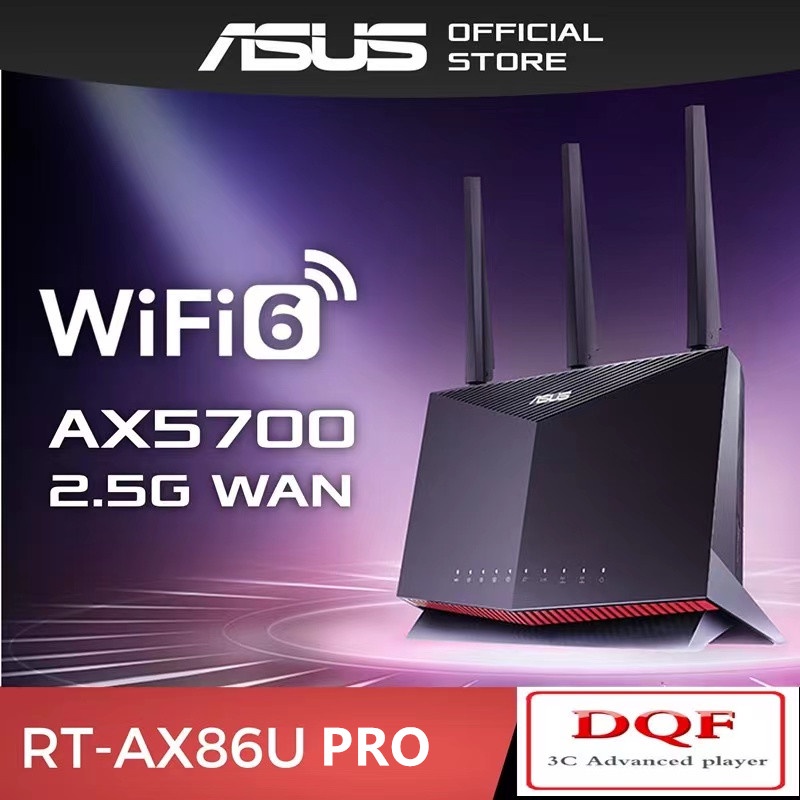 ASUS RTAX86U PRO WiFi 6 Router AX5700 Wireless AX Gaming Router AiMesh