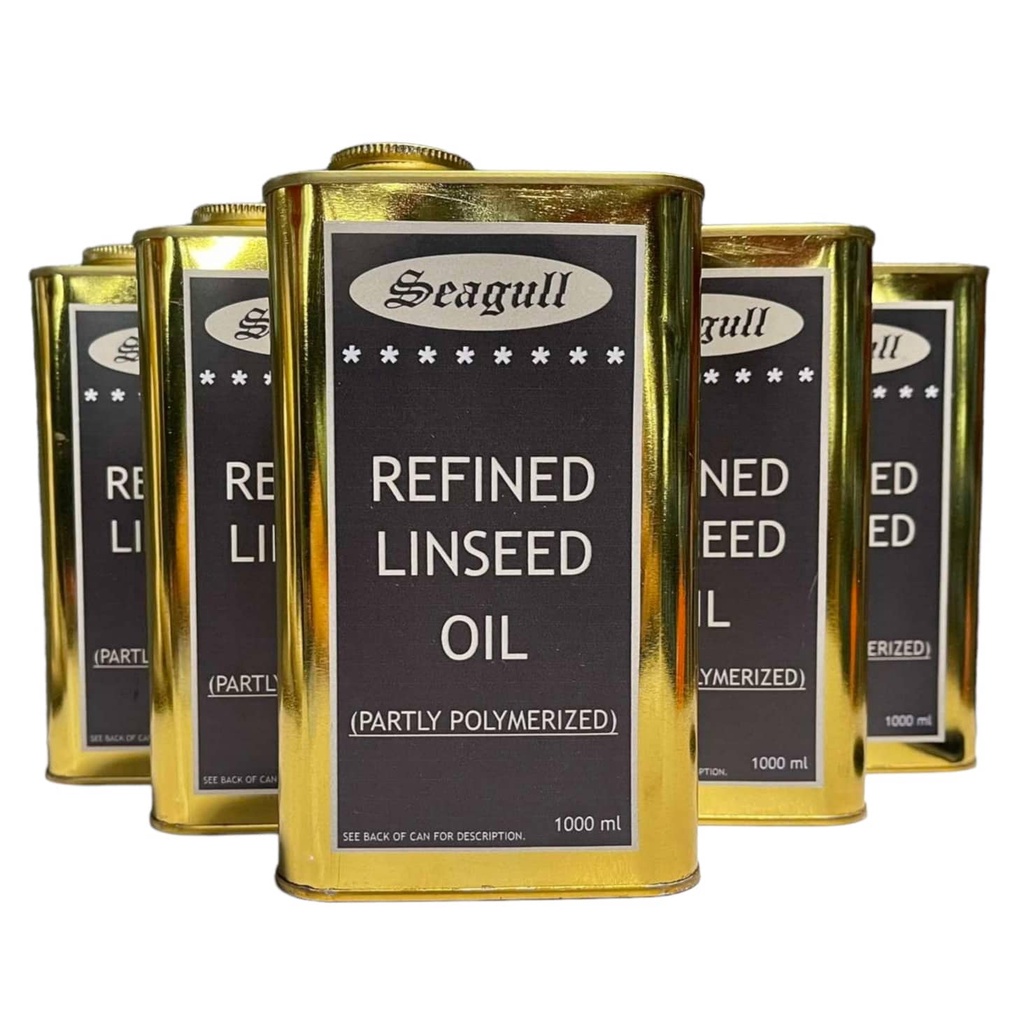 Pebeo Refined Linseed Oil For Oil Painting - 1 Liter (1000ml) - Made In France