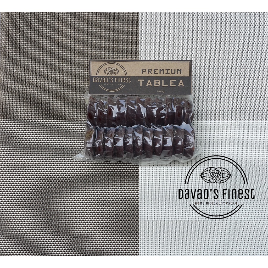 Davao's Finest Pure Tableya (Premium Tablea) 200g | Shopee Philippines