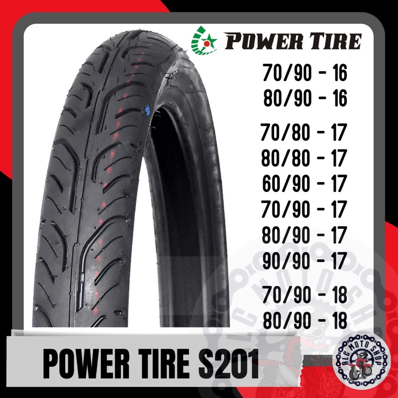 POWER TIRE S201 ONROAD / HIGH SPEED TIRE MURANG GULONG RIM SIZE