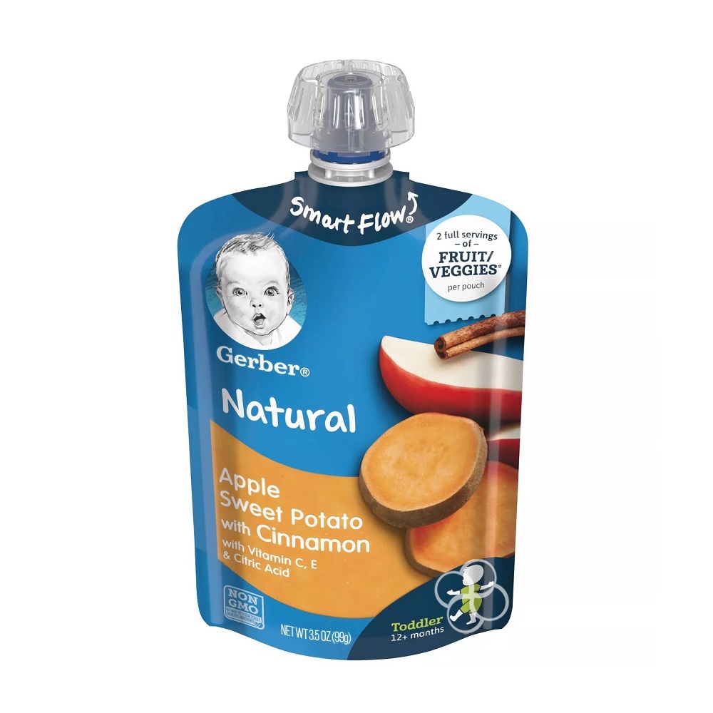 Gerber Apple Sweet Potato with Cinnamon Puree 99g Shopee Philippines