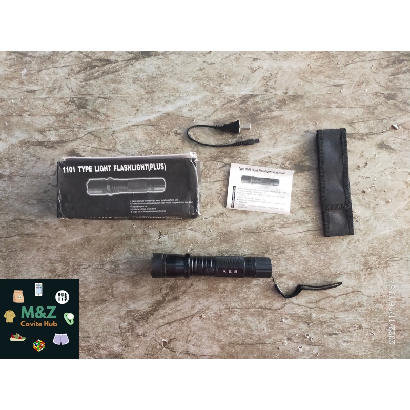 aluminum Flashlight with Taser Shopee Philippines