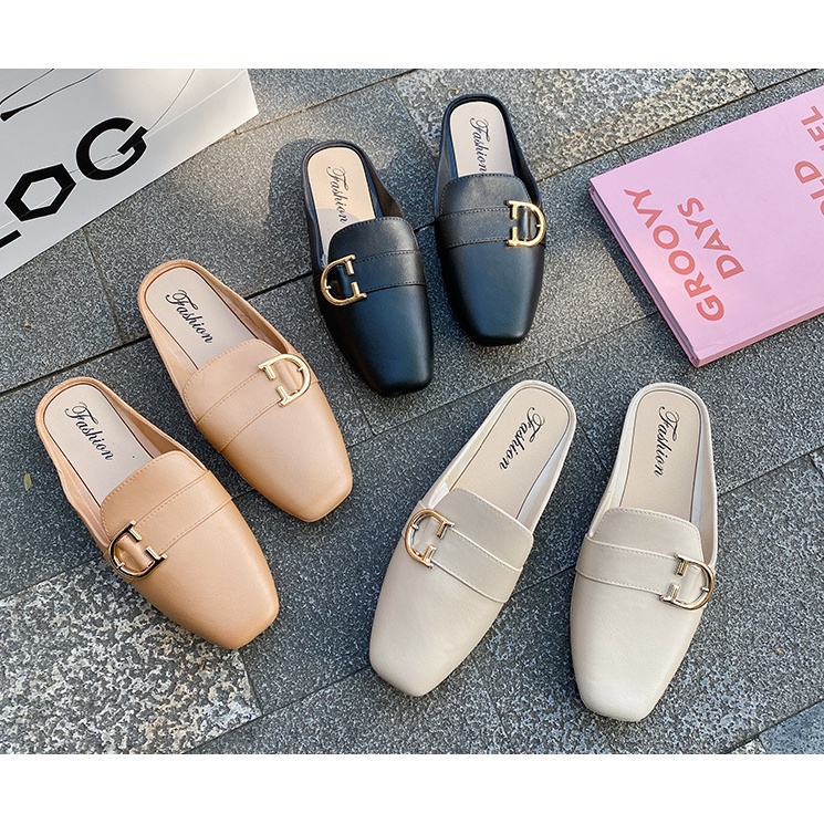 Yvon #26 New Korean Fashion Formal/Casual Rubber Loafer Shoes For Women ...