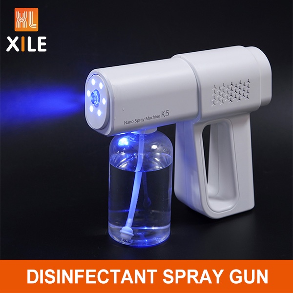 Nano Disinfection Sprayer Gun House Car Office Air Disinfectant Spray Gun Bluray Nano Spray